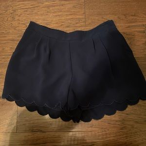 Navy shorts